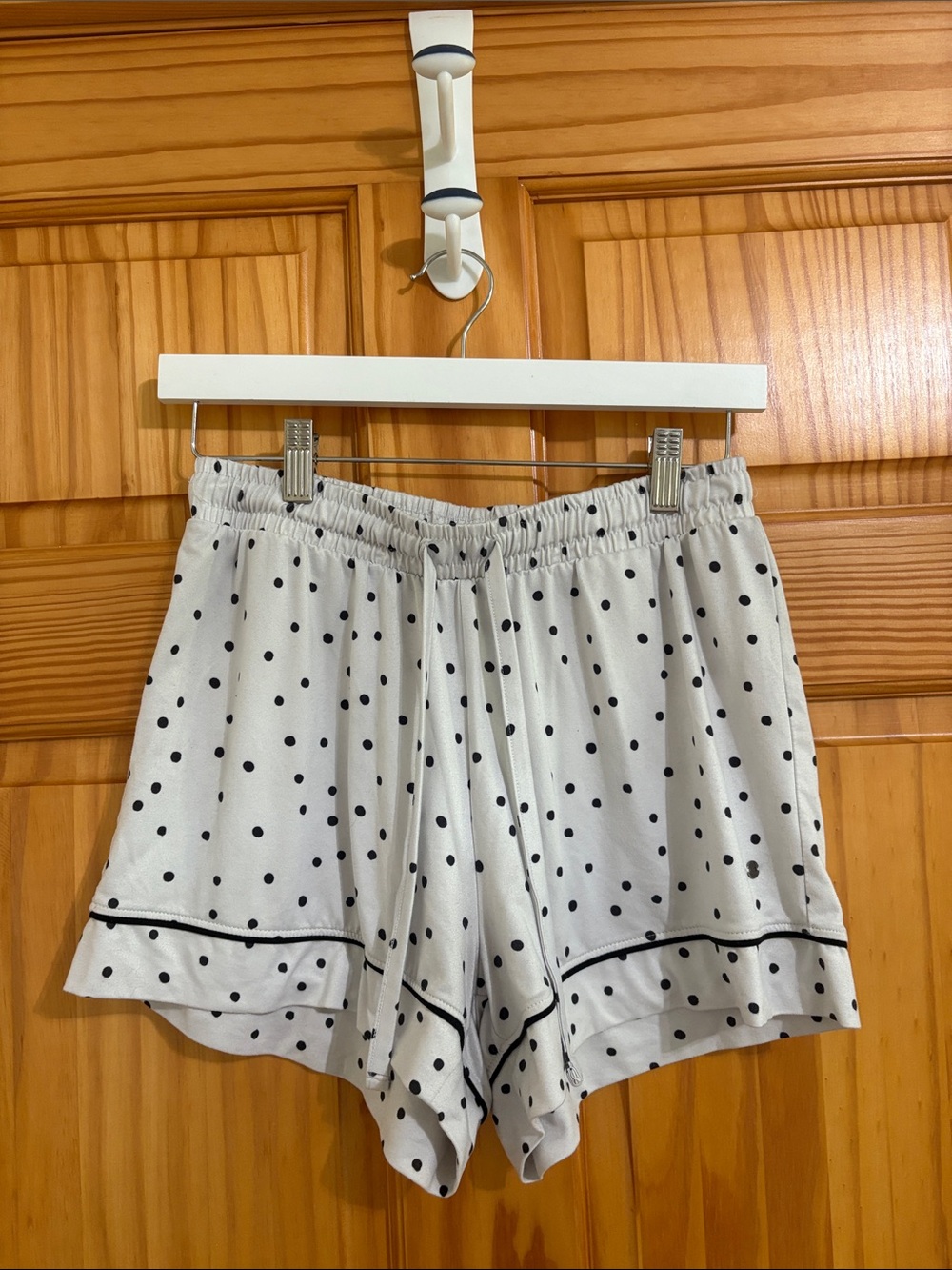 Ripzone Size Small Black and White Polka Dot Loungewear Shorts